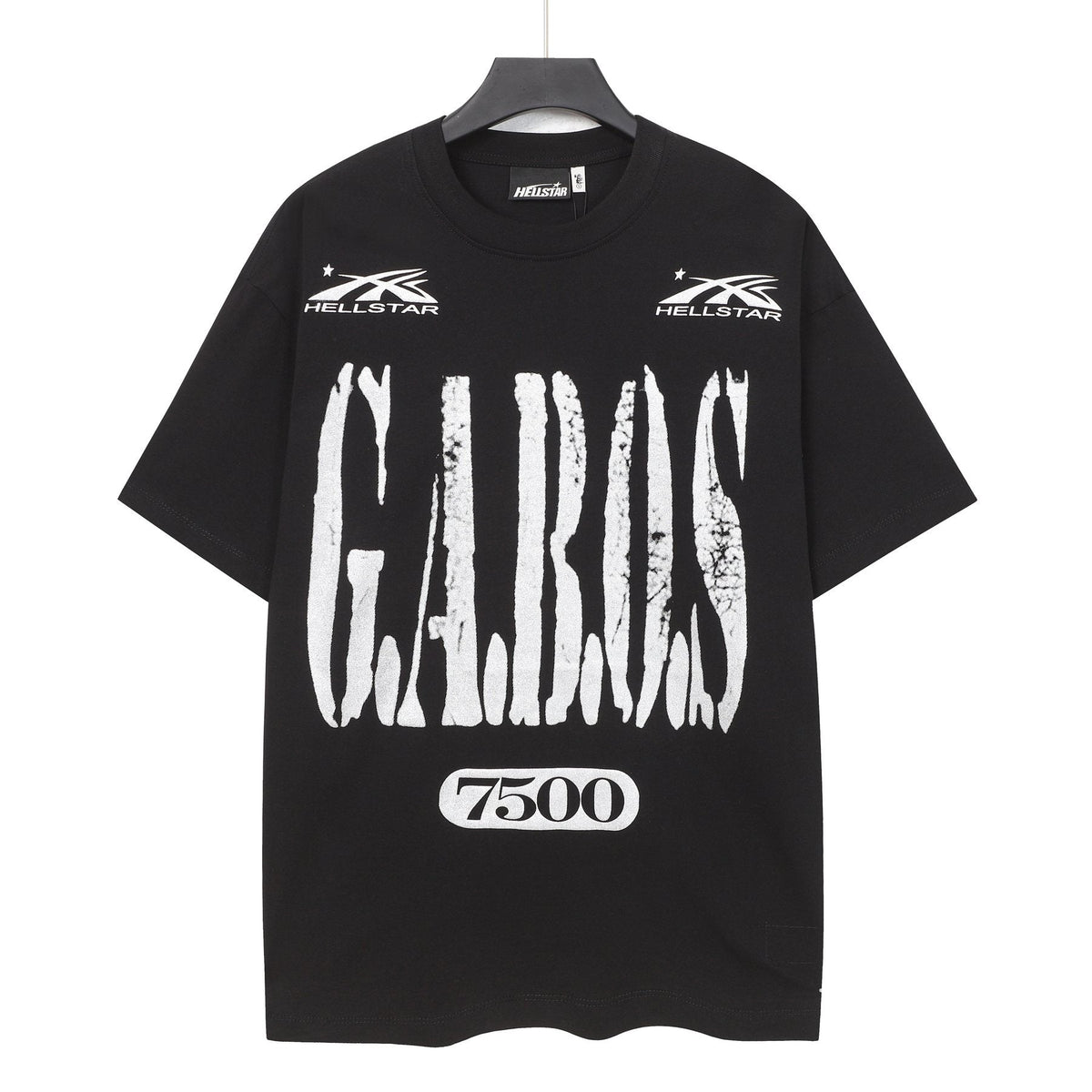 Hellstar Galras 7500 Face & Flame Graphic T-Shirt — front