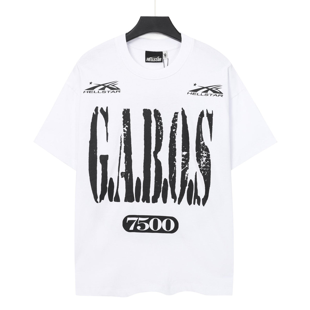 Hellstar Galras 7500 Face & Flame Graphic T-Shirt — front