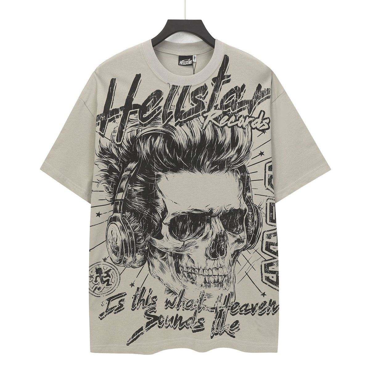 Hellstar Skull World Tour Graphic T-Shirt — front