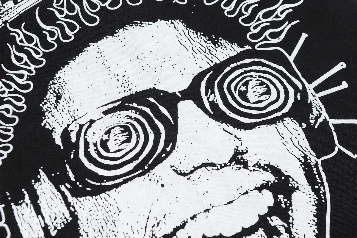 Hellstar Distressed Graphic T-Shirt — detail