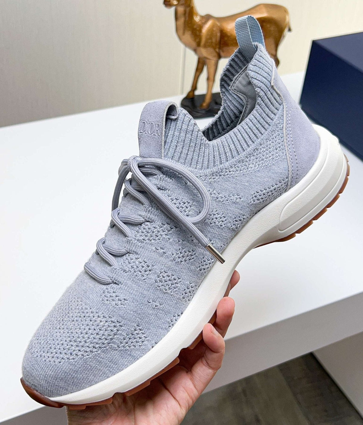Dior B80 Lounge Knit Sneakers — front