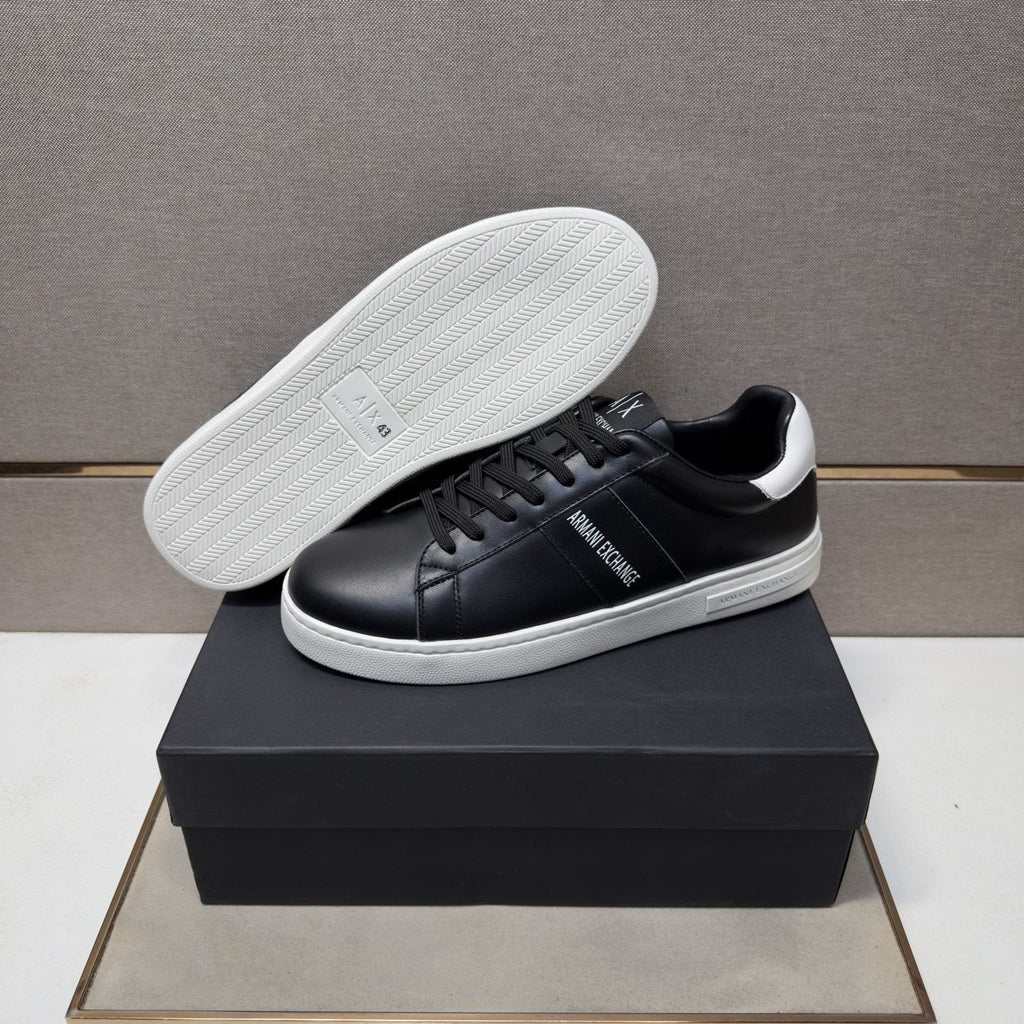 Armani Exchange Low-Top Lace-Up Sneakers — side