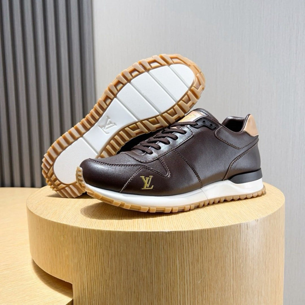 Louis Vuitton Two-Tone Low-Top Sneakers — front