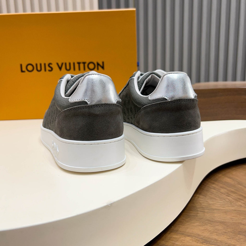 Louis Vuitton Embossed Low-Top Sneakers — back