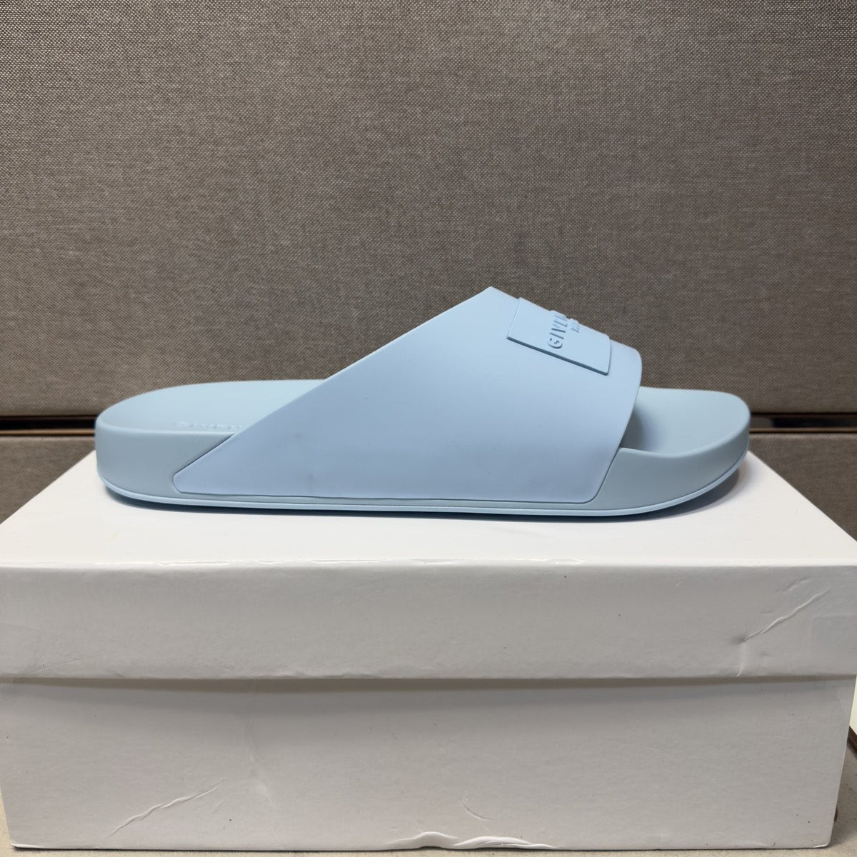 Givenchy Logo Strap Slide Sandals — front